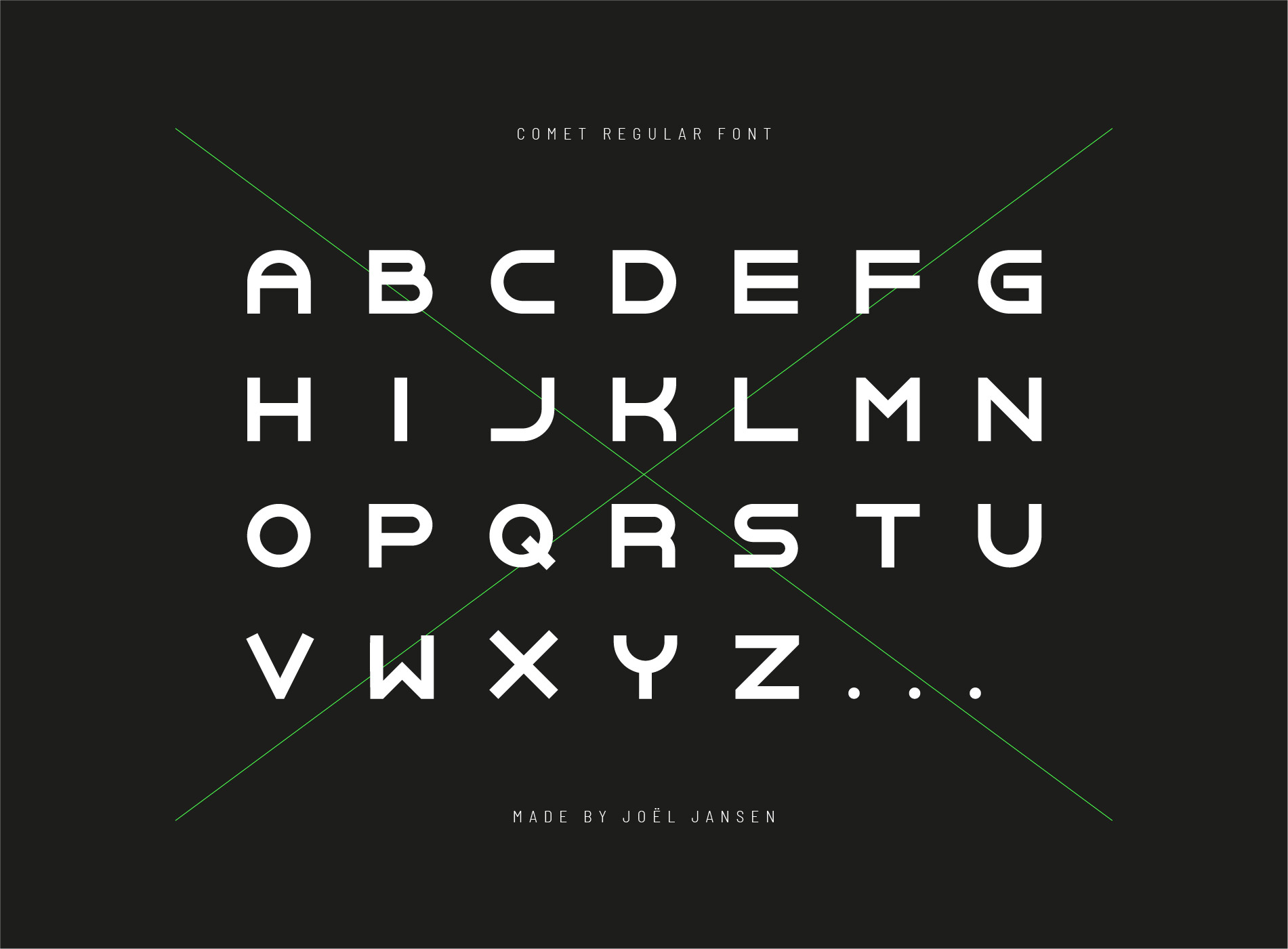 Comet Font